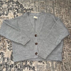 Maeve chunky knit Gray Sweater Medium